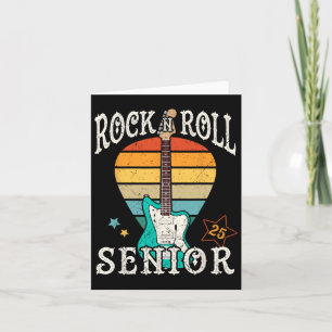 Rock N Roll Senior 25 Vintagar Coola Student 2025 Kort