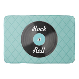 Rock n Roll Skivinbadmattan Matta