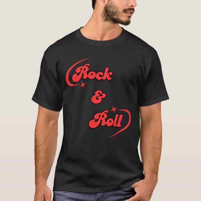 Rock n Roll T Shirt (Framsida)