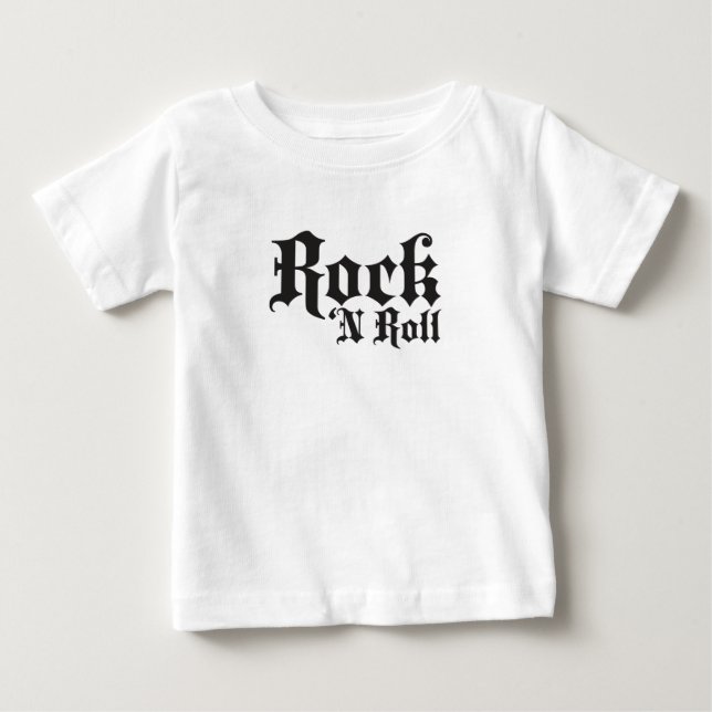 ’Rock N Roll’ T-shirt (Framsida)