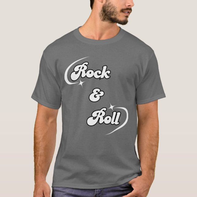 Rock n Roll T Shirt (Framsida)