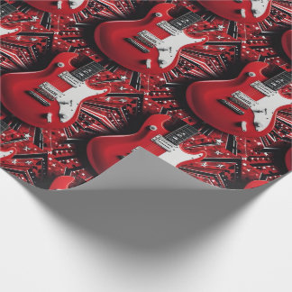 Rock N Roll Wrapping Papper Presentpapper