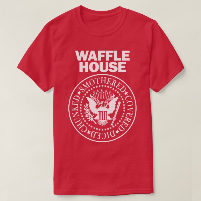 Rock N Roll x Waffle House T Shirt (Design framsida)