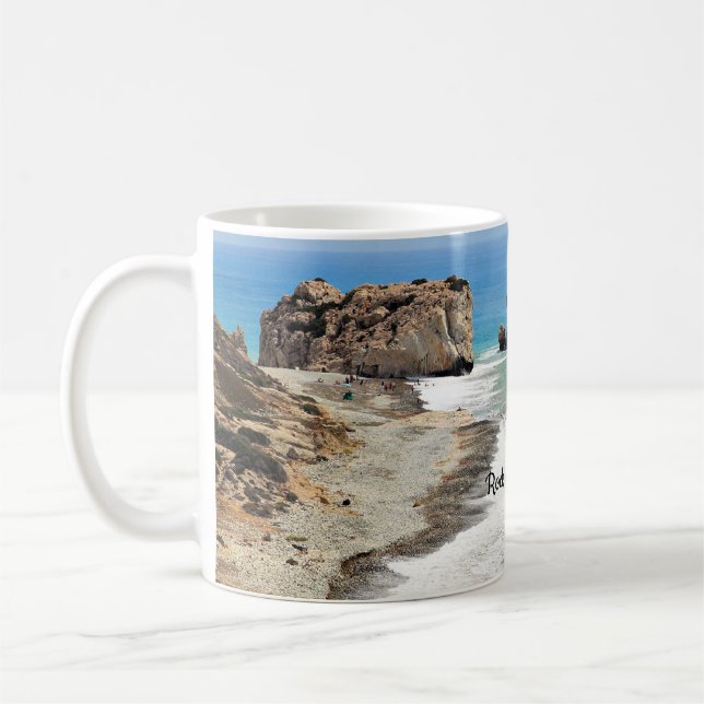 Rock of Aphrordite, Cyprus, Kaffemugg (Vänster)
