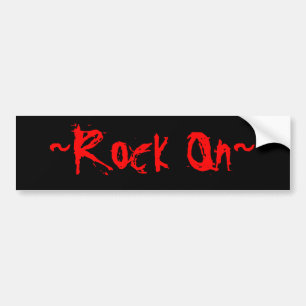 ~Rock On~ Bildekal