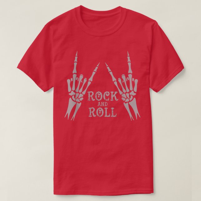 Rock On Rock Star Concert Band Tees For Women & Me T Shirt (Design framsida)