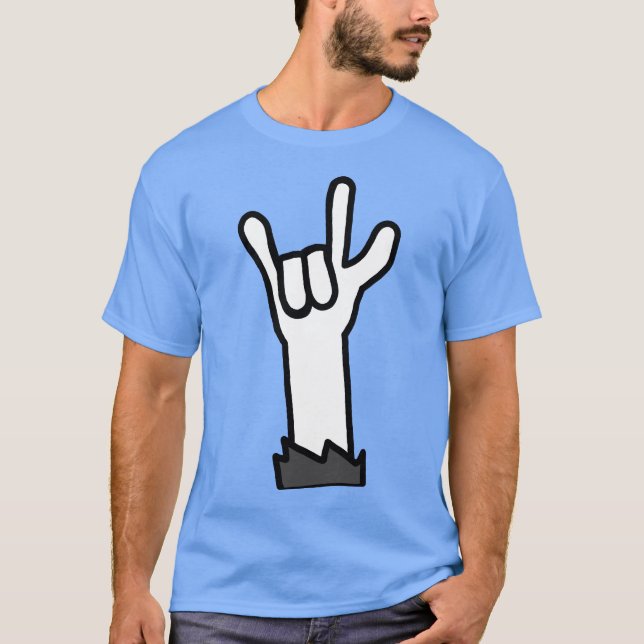 Rock on! t shirt (Framsida)