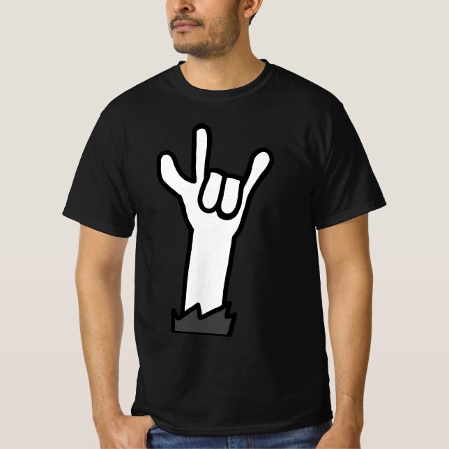 Rock on! t shirt (Framsida)