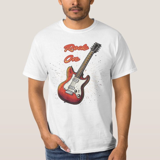 Rock On T Shirt (Framsida)