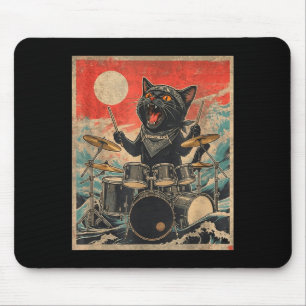 Rock On Vintage Trummis Katt Coola Band Stylingpre Musmatta