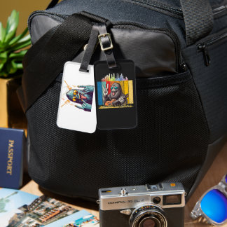 Rock Out with the Groove Gorilla – Retro Music Lov Bagagebricka