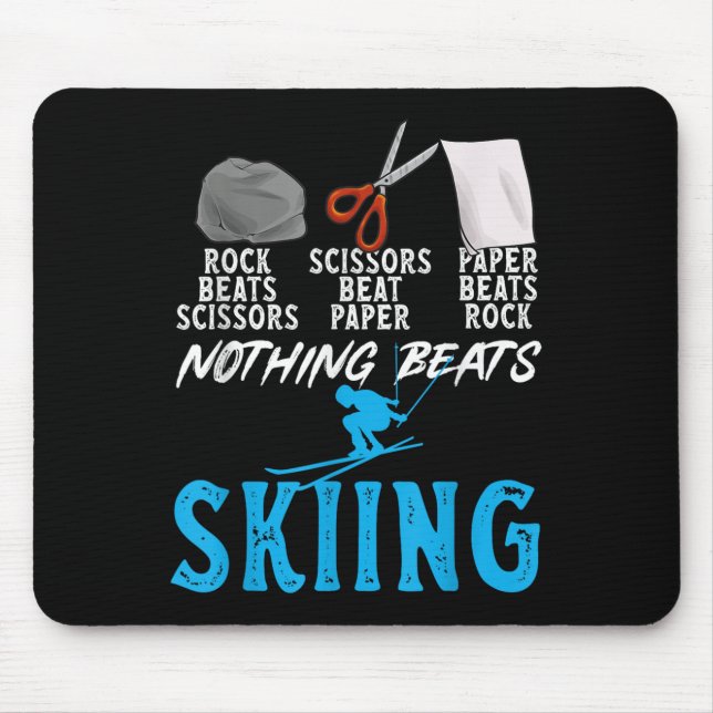 Rock Paper Scissors Nothing Beats Skiing _1  Musmatta (Framsidan)