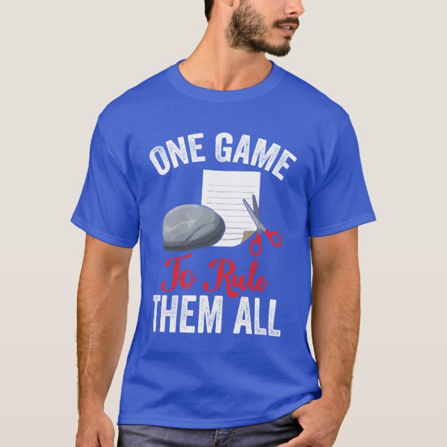 Rock Paper Scissors-turnering Barndomsminnen fa T Shirt (Framsida)