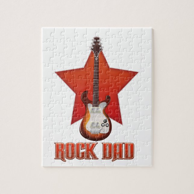 Rock Pappa Pussel (Vertikal)