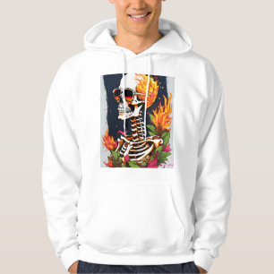 Rock & Roll Dödskalle T-Shirt Design – Hoodie