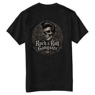 Rock & Roll Gangster Back hit T Shirt