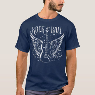 Rock Roll Gitarr pojke T Shirt