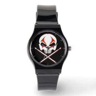 Rock & Roll Klocka Heavy Metal Trummis Armbandsur