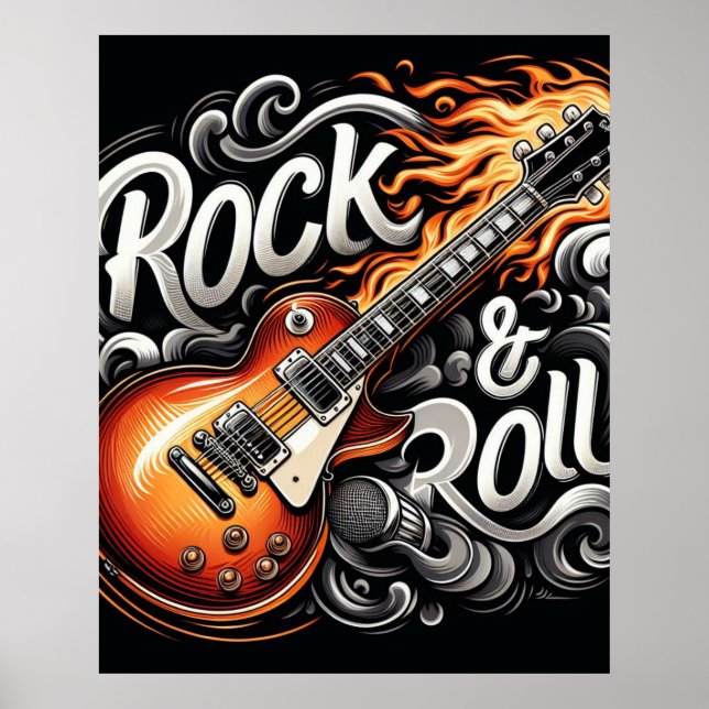 Rock & Roll Poster (Framsidan)