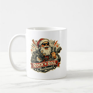 Rock Santa Klaus jul vintage 1950-tal Kaffemugg