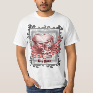 Rock Skalle  T Shirt