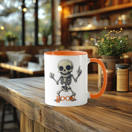 Rock Skelett Mugg – Roliga och Kusliga Halloween V
