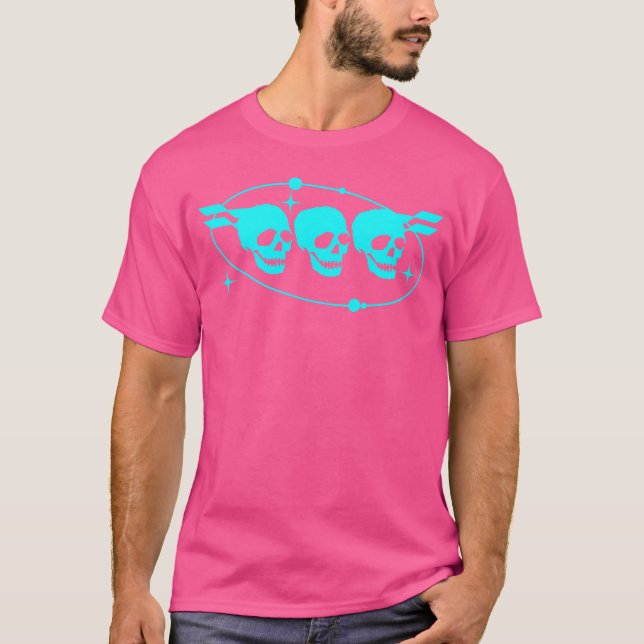 Rock Skulls vän T Shirt (Framsida)