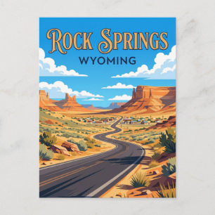 Rock Springs USA Vykort