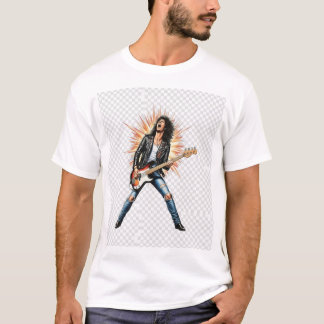 Rock star disign t shirt