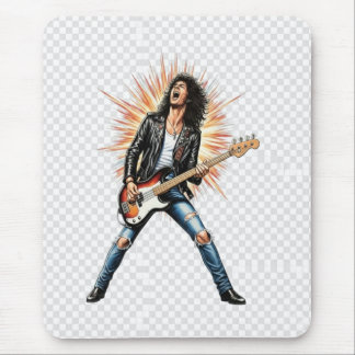 Rock star mousepad musmatta