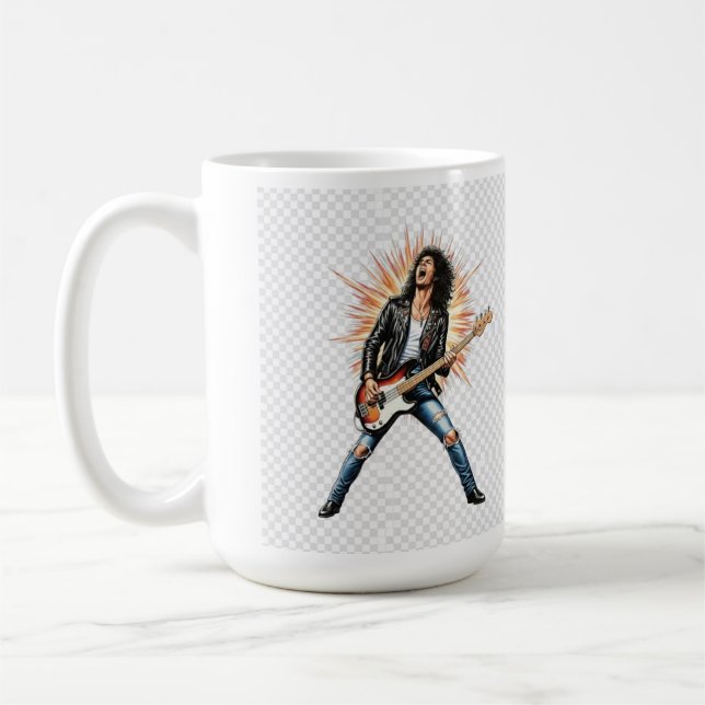 Rock star mug kaffemugg (Vänster)
