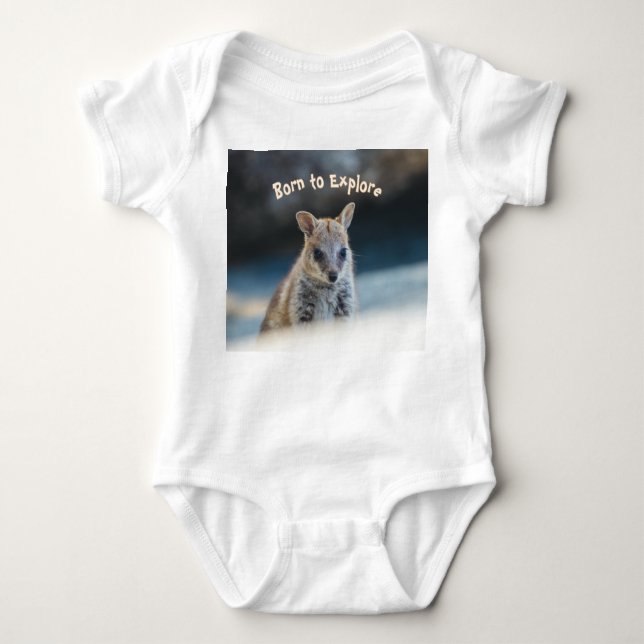 Rock Wallaby T Shirt (Framsida)