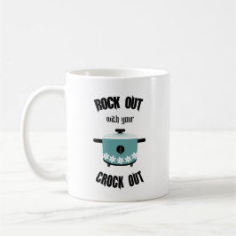 Rocka loss med din Crock Out Turkos Kaffemugg
