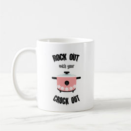 Rocka loss med din kruk-skit rosa kaffemugg