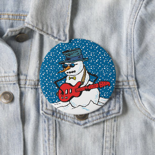 Rocka Snögubbe Knapp