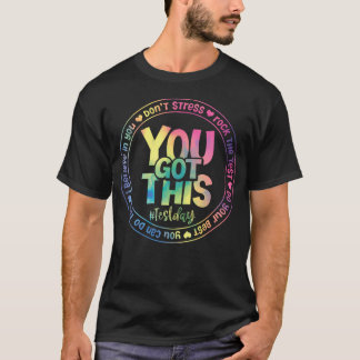 Rocka Testet Lärar Testnings Dag Du Klarar Det T Shirt