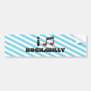 Rockabilly Bildekal