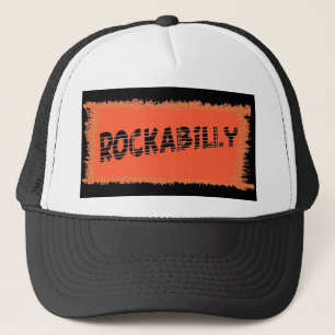 RockaBilly Black tog svart truckerkeps