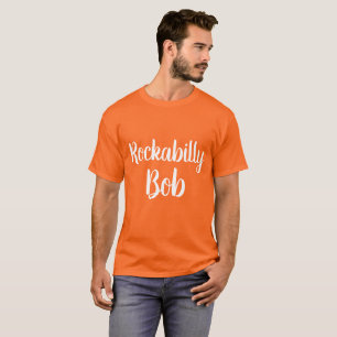 Rockabilly Bob retro text Orphan Black T Shirt