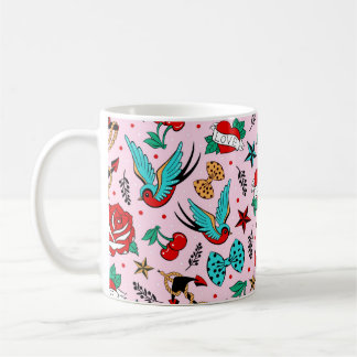 Rockabilly Ceramic Mugg