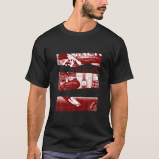 Rockabilly Clothing För manar Women Retro 50S Rock T Shirt