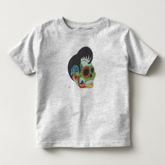 Rockabilly day of the dead tee shirt