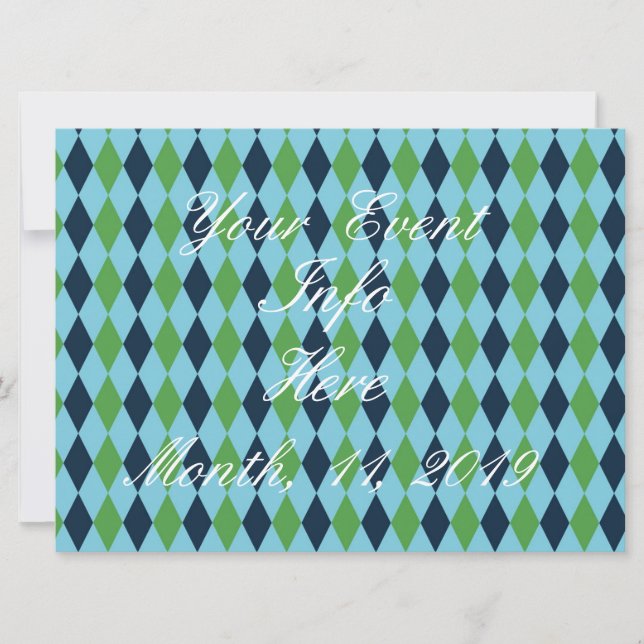 Rockabilly diamant plaid Thunder_Cove (Framsida)