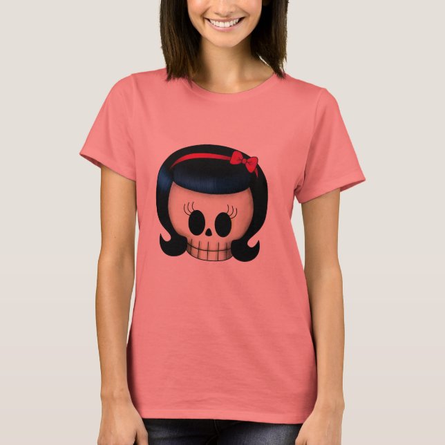 Rockabilly Girl Tee Shirt (Framsida)