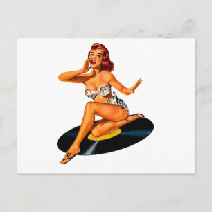 Rockabilly Goddess Vykort