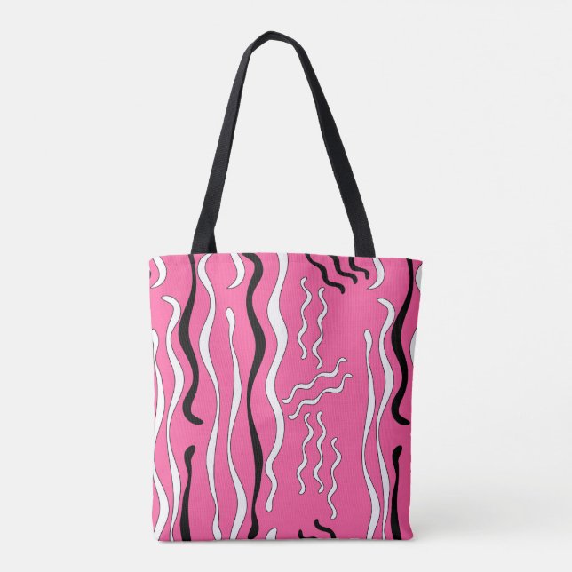 Rockabilly-krullor Tygkasse (Baksida)