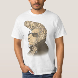 Rockabilly lejont (den dagens bäst utmärkelsen) t shirt