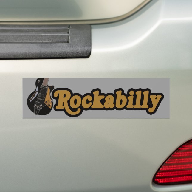 Rockabilly-musik Bildekal (På Bil)