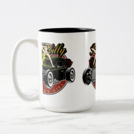 Rockabilly Pinup Girl Coffee Mugg