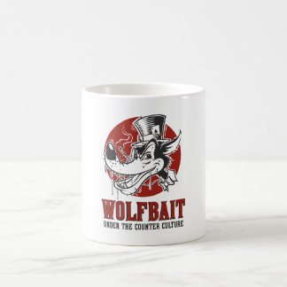 Rockabilly/Psychobilly Wolfbait konstverk Kaffemugg